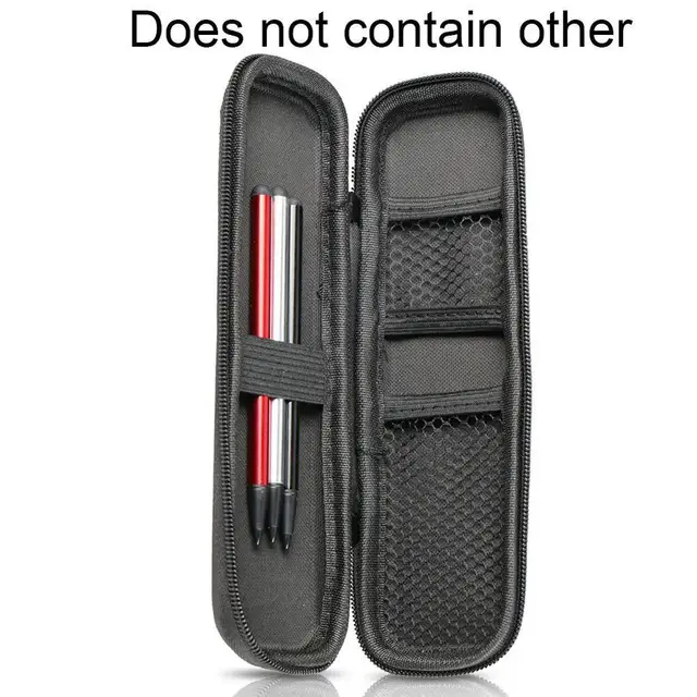 1PC Black EVA Hard Shell Stylus Pen Pencil Case Holder Protective Carrying Box Bag Storage Container