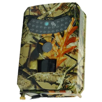 

Camouflage PR-100 Automatic Camera Field Anti-Theft Surveillance Camera Infrared Night Vision Camera-Without Battery