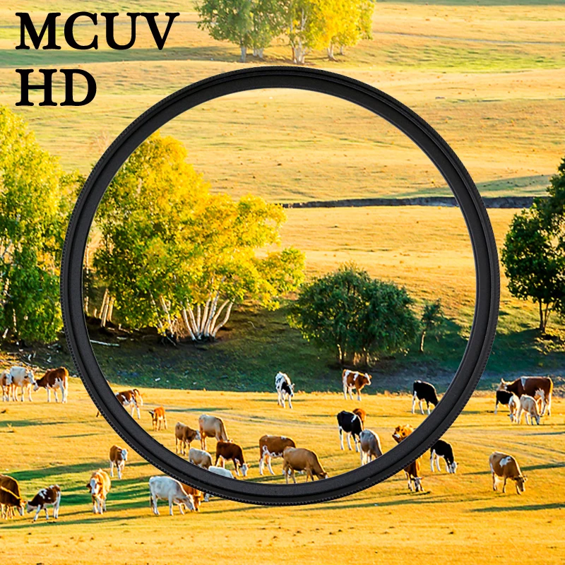 

KnightX UV HD MC Camera Lens Filter For canon sony nikon 60d 1300d d80 d600 photo photography 400d 49 52 55 58 62 67 72 77 mm