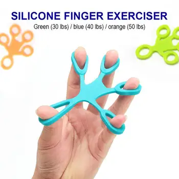 

Reusable Finger Resistance Bands Finger Puller Multicolor Bodybuilding Rehabilitation Yoga Wall Pulley Finger Trainer Sturdy
