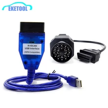 Ftdi profissional para bmw inpa k + pode leitor de código ediabas obd2 interface usb inpa k dcan para bmw series frete grátis