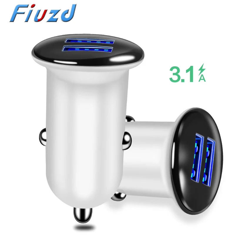 Fiuzd Universal Fast 3.1A Dual USB car charger for baseus fast phone charger for aukey for Ugreen