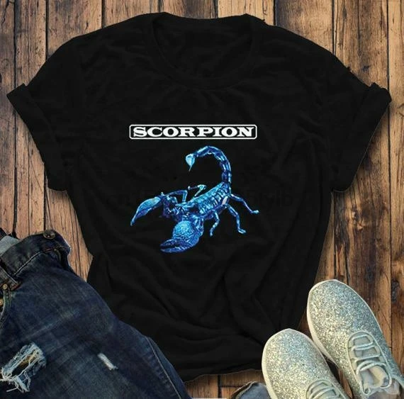 Футболка унисекс Drake Scorpion из плотного хлопка Черная |