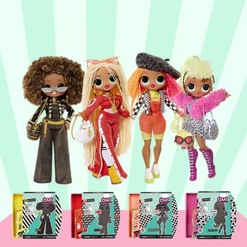 

LOL Surprise Original Dolls OMG Dolls 28cm Oversized Gift lol dolls for Girl Dressing Up set Girl Toys Birthday Gifts