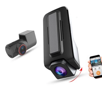

Sameuo U1000 dash camera front &rear wifi Car DVR dual camera night vision loop recording voice recorder dash cam monitor 1080P