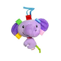 elephant Детские колокольчики, игрушки для младенцев, мягкая и Музыкальная погремушка, развивающие игрушки, лучший подарок для детей - Цвет: elephant