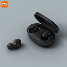 Xiaomi Redmi Airdots TWS Bluetooth 5,0 наушники стерео беспроводной Активный шумоподавление с микрофоном громкой связи Наушники с управлением AI