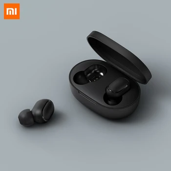 

Xiaomi Redmi Airdots TWS Bluetooth 5.0 Earphone Stereo Wireless Active Noise Cancellation With Mic Handsfree Earbuds AI Control