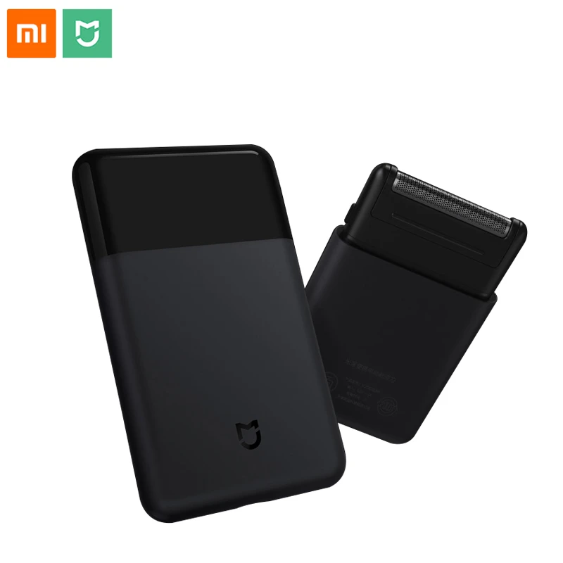 Xiaomi Mijia Мини Портативный электрический бритвенный станок металлический корпус usb type-C Япония стальной резак головка большая батарея для лица