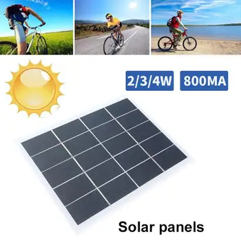 

SOLEDI 5V Energy Saving Solar Panel Polycrystalline Mini 3.7V Solar Power Charger Module DIY DC5521