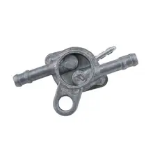 Fuel Petrol Tank Switch Tap Petcock Gasoline Valve With Two Ends On/Off Switch For Cross-country Motorcycle ATV Moped