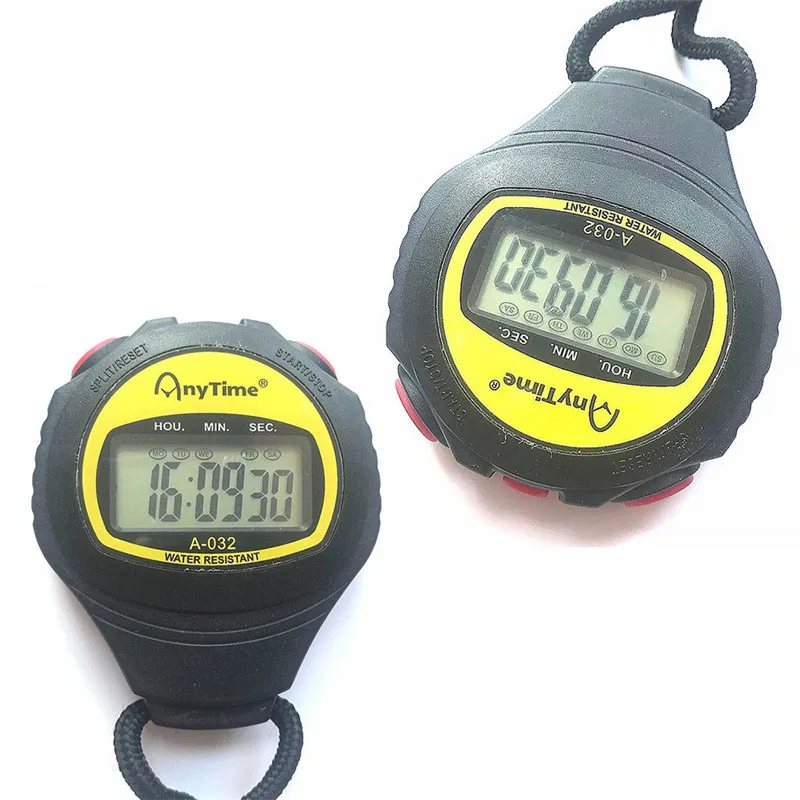 Multi-function Digital LCD Sports Stopwatch Electronic Stopwatch Chronograph Timer Counter Alarm Sports Watches Gym Accessories
