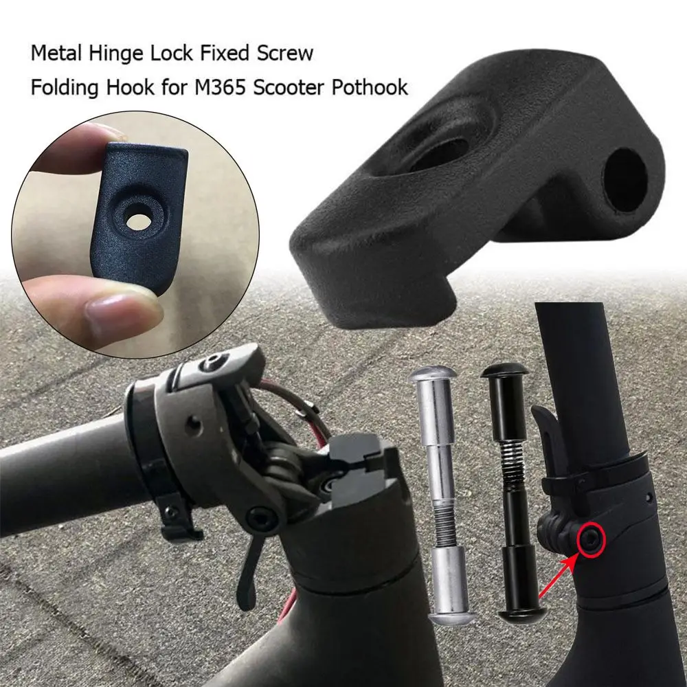 

Electric Scooter Hinge Repair Parts Folding Pothook Hook Hardened Steel Lock Fixed Bolt Screws For Xiaomi MIJIA M365