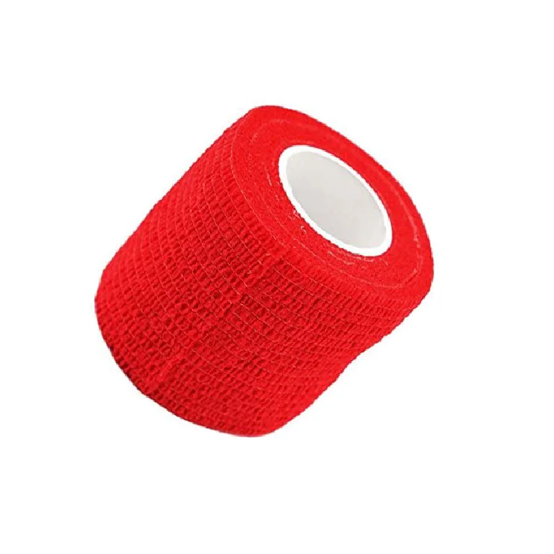 6pcs Self-Adhesive Tattoo Grip Bandage Elastic Non-woven Wraps Tape Disposable Tattoo Bandage Grip Tape Tattoo Accessories