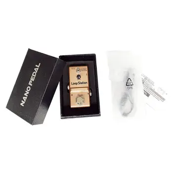 

Rowin Loop Station Looper Effects Pedal Unlimited Overdubs 10 Minutes of Looping, 1/2 time, and Reverse