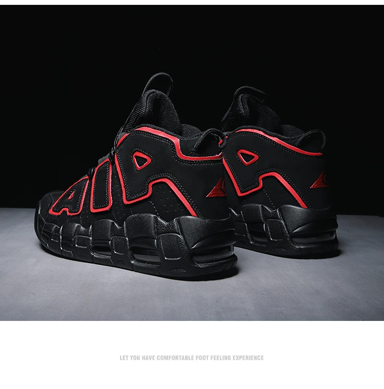 Spring Hot Sale Air Running Shoes for Men Jogging High Ankle Sneakers Lace Up Breathe Sport Shoes Walking Man Shoes 39-44