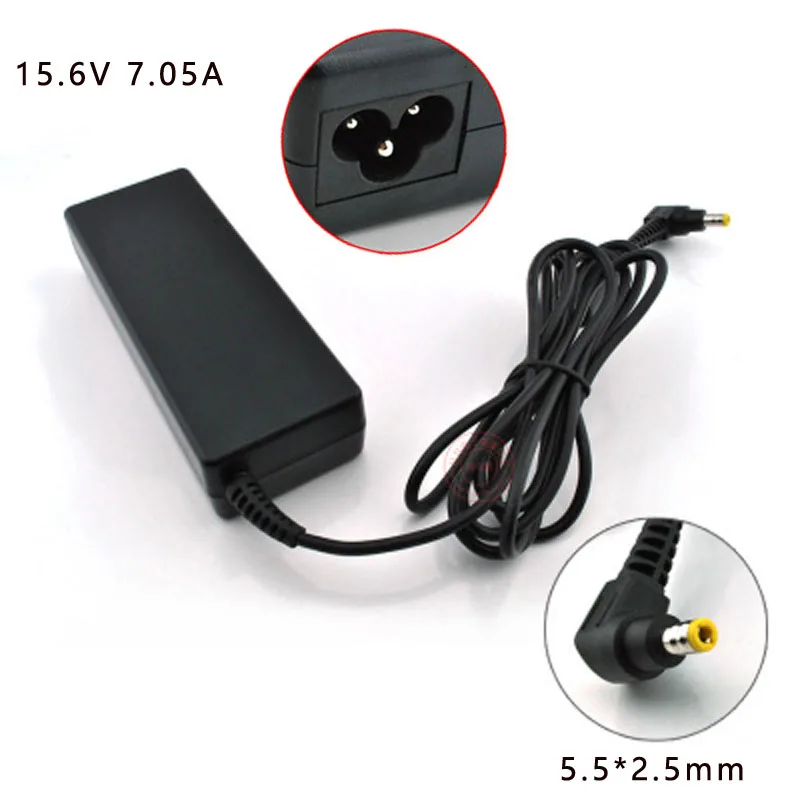 

15.6V 7.05A 5.5*2.5mm AC DC Adapter For Panasonic CF-AA5713A CF-31 CF53 Charger Power Supply