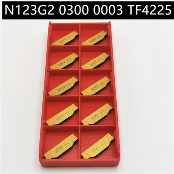 

10PCS N123G2 0300 0003 TF4225 Carbide Insert Turning Tool Turning Milling Cutter CNC Cutting Tool Slot Cutting TF 4225