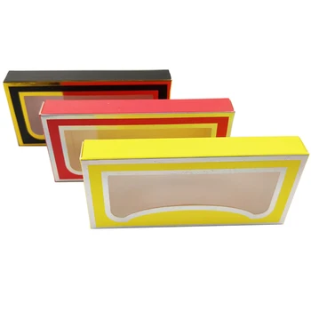 

NEW 50 pcs 25mm lashes Packing box for eyelash package paper box color carton Eyelashes DIY flash packing box