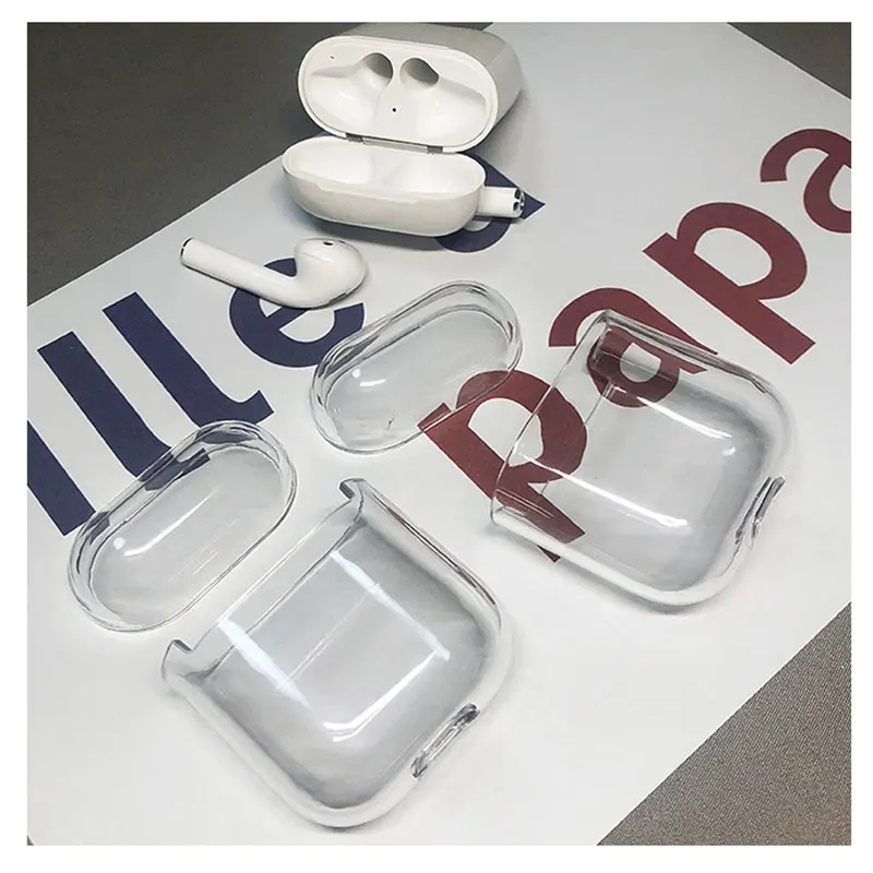 Модный Роскошный прозрачный футляр для Apple Airpods чехол наушников Аксессуары