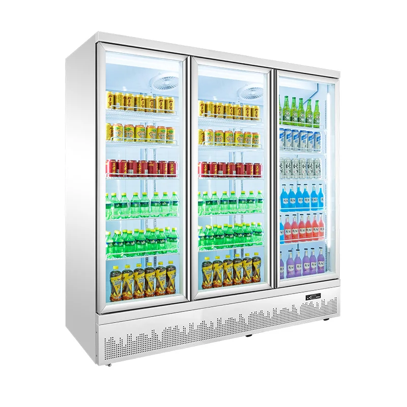 Фото Вертикальный охладитель напитков стеклянная дверь холодильника | Мебель