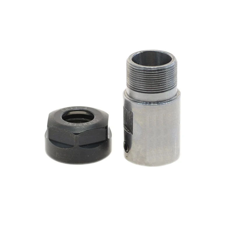 1pc ER11 Collet Chuck Motor Shaft Extension Rod Spindle Lathe Tools 5mm 6.35mm 6mm 7MM 8MM 10MM Milling Boring C16-ER11A-35L