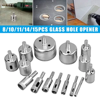 

Diamond Hole Drill Bit Set Glass Hole Saw Cutter Tools Multifunctional SDF-SHIP