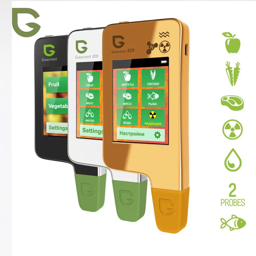 

Greentest ECO-5F 3 in 1 Nitrate Tester Water Hardness Radiation Meter Dietary Nitrates in Food Fruit/Vegetables/Meat/Fish