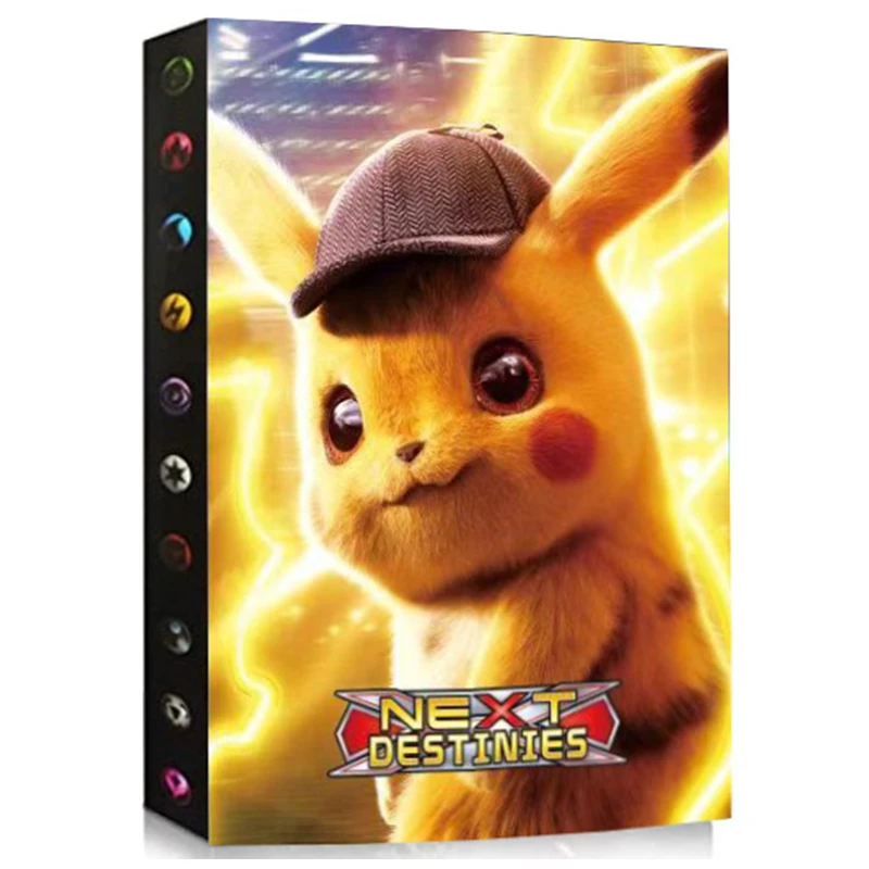 Nuevo  Carpeta de tarjetas Pokemon grande, colección de tarjetas de Pokémon, libro de tarjetas de juguete, manual de protección para Pokemon GX EX, 24 páginas, 432 Uds. lbQKMk6E1A6