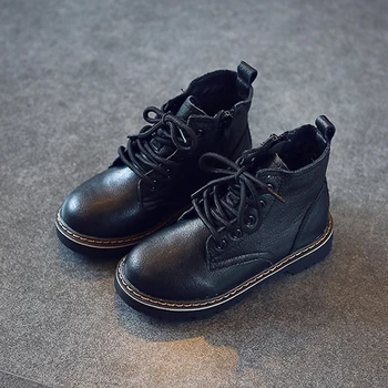 

New Snow Boots Children Winter Non-slip Bottom Martin Boots Warm and Comfortable for Boys Girls