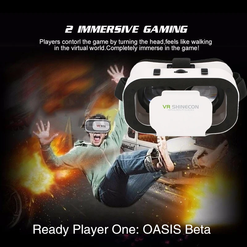 Виртуальной реальности VR Чехол Поддержка 1080P VR очки мини Privatetheater 3D очки 4,7-6,0 дюймов смартфон