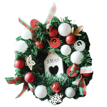 

Christmas Wreath Window Decoration Christmas Decorations Door Hanging Teng Mall Shopping Hotel Party Venue Layout Props