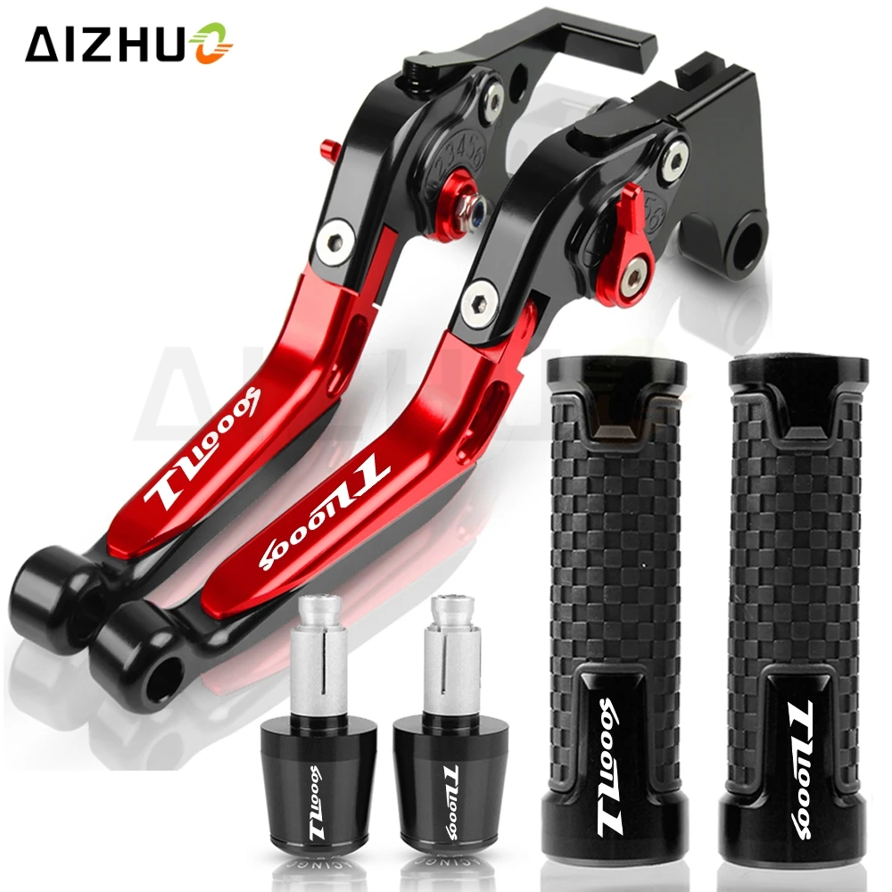 

Motorcycle Handlebar Hand Grips Ends TL1000S CNC Brake Clutch Levers Handle Bar End FOR SUZUKI TL1000 S 1997-2001 2000 1999 1998