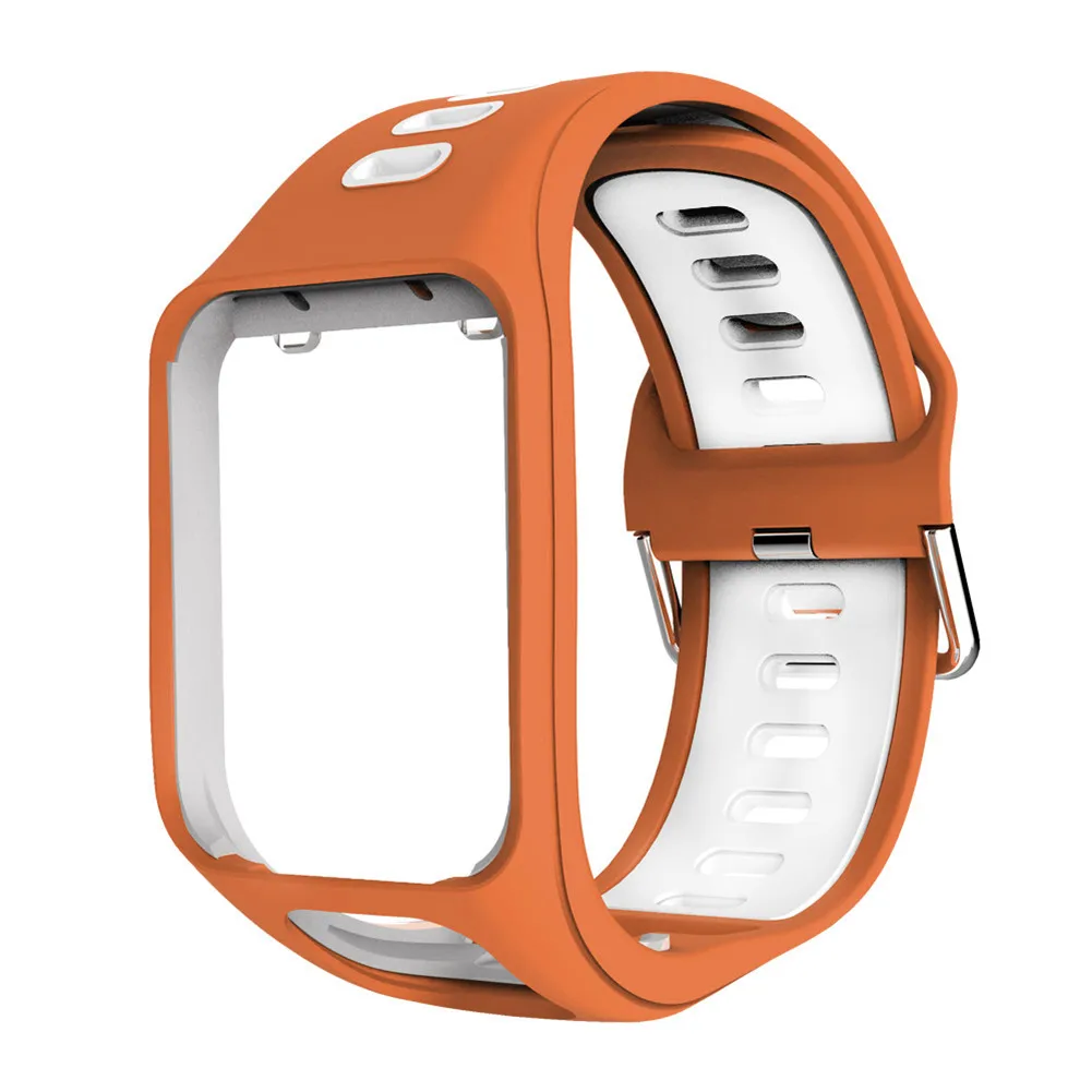 Mr 19 цвет 2 в 1 замена силиконовый ремешок для TomTom Runner 2 3 Spark спортивные часы HS браслет мягкий браслет для часов ремень - Цвет: 06