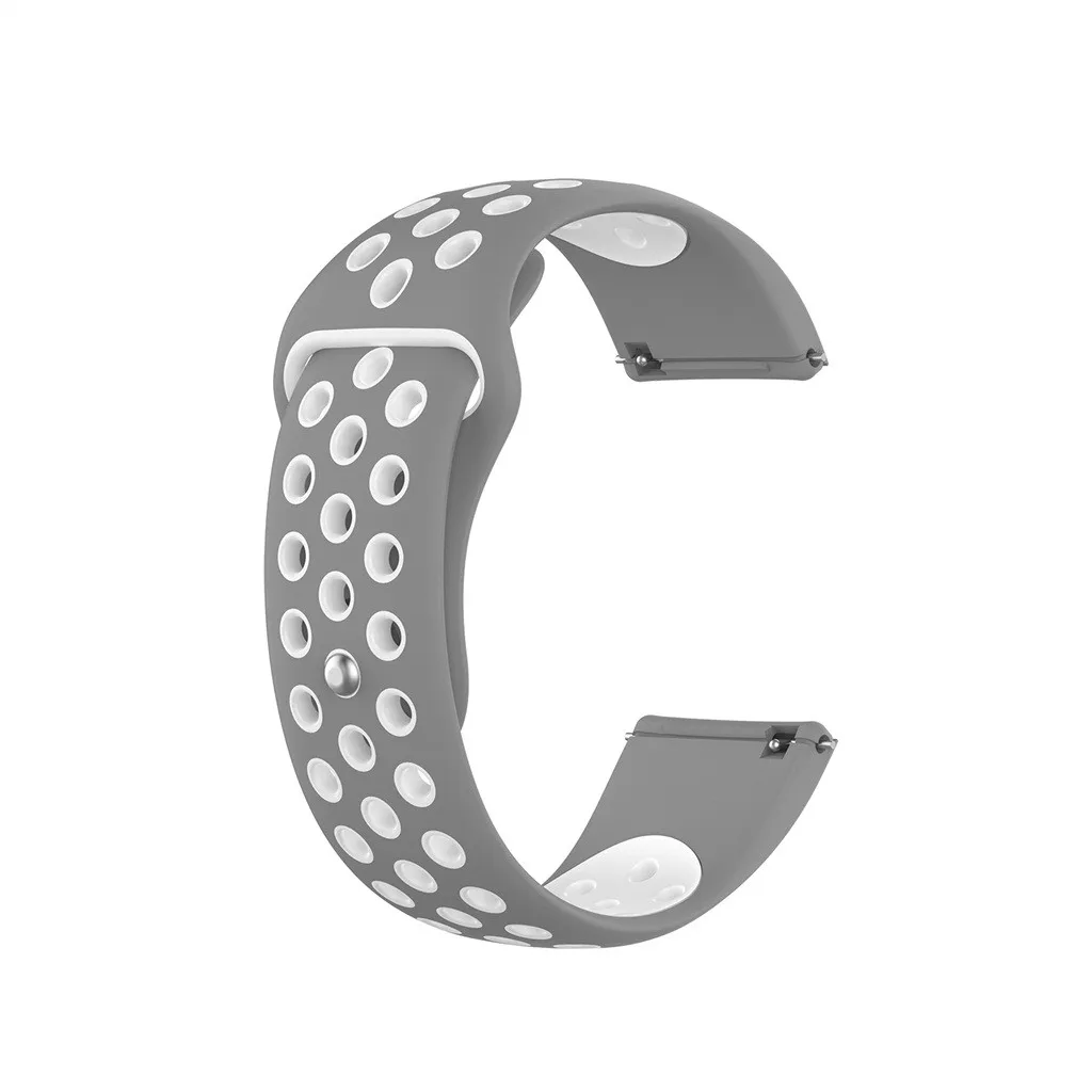 Ouhaobin 23 мм спортивный ремешок сменный ремешок для fitbit Versa 2 дышащий полый сменный ремешок для смарт-часов 923#2