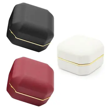 

Ring Box LED Light Engagement Ring Display Organiser Perfect Jewelry Show Case