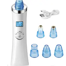 5 в 1 ручной дизайн вакуумный отсос для угрей Электрический очиститель для лица Подтяжка кожи лифтинг черная головка Машинка для удаления