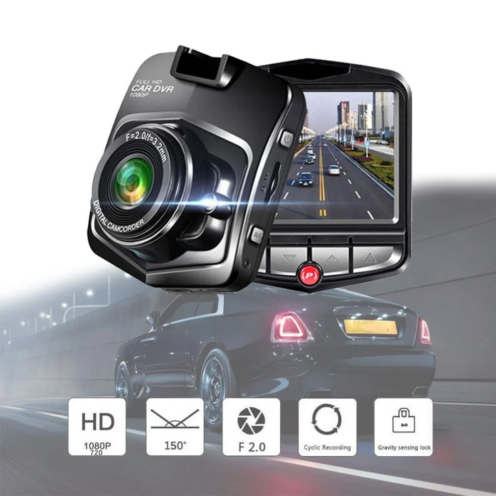 

DJSona 2.4" HD 1080P Mini Car DVR Camera Video Dashcam Full HD 1080P Video Registrator Recorder G-sensor Night Vision Dash Cam