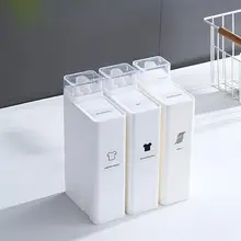 

1000ml Laundry Detergent Empty Bottles Large Capacity Softener Storage Bottle Reusable Refillable Washroom Organizer Bottle