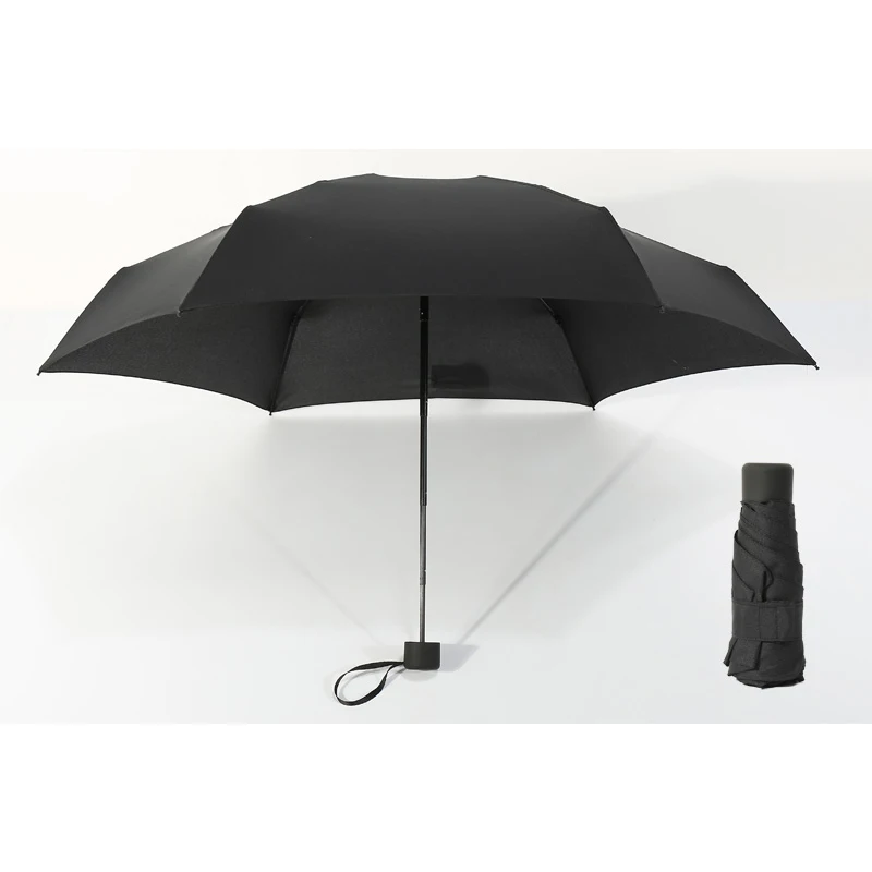 Мини-зонт складывающийся в карман дождь Женский дети девочки мини карманный зонтик Анти-УФ водонепроницаемый портативный дорожный зонт