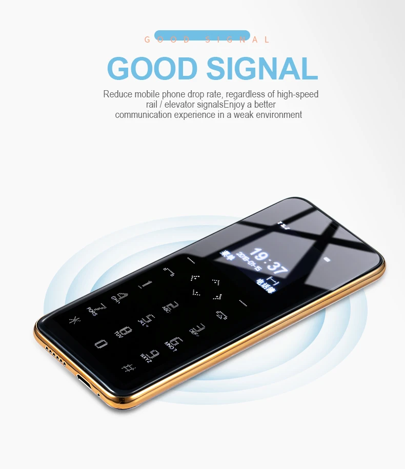 Taiml i8 Bluetooth мощный вызов вибрация с фонариком ультратонкая сенсорная карта мини