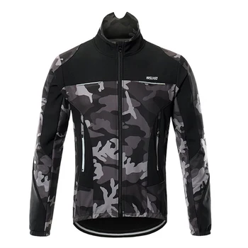 

Hot Sale Windproof Sports Coat MTB Bike Cycling Jersey Thermal Cycling Jacket Winter Warm Up Bicycle Clothing