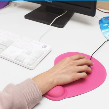 

Wrist Protect Optical Trackball Pc Thicken Mouse Pad Support Wrist Comfort Mat Mice Laptop Gaming Mousepad