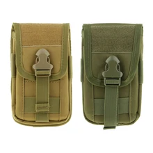 2 шт. компактный чехол для смартфона Molle Чехол для гаджета поясная сумка карман для сотового брелок для телефона маленькие инструменты