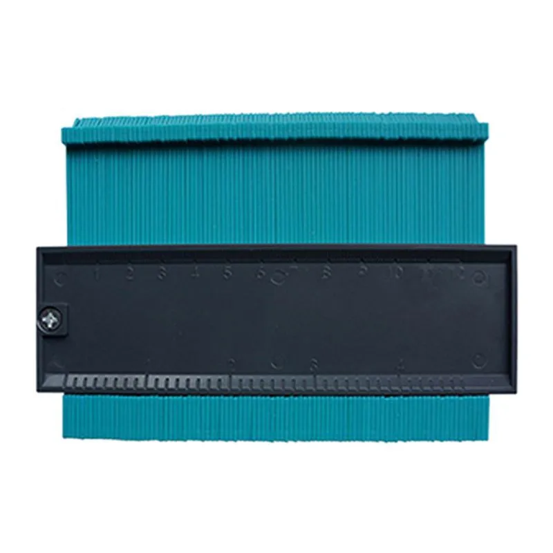 Multi-functio Contour Profile Gauge Tiling Laminate Tiles Edge Shaping Wood Measure Ruler ABS Contour Gauge Duplicator Household