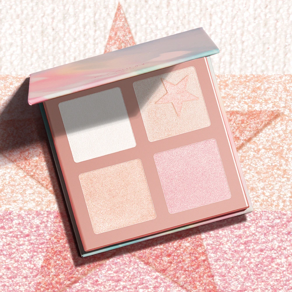 creamy highlighter palette