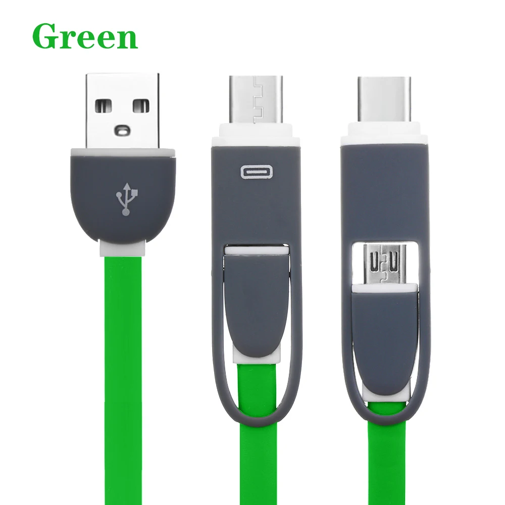 USB 3,1 type-C к Micro USB конвертер 2 в 1 зарядный шнур USB адаптер линия передачи данных телефон зарядное устройство кабель аксессуары для смартфонов