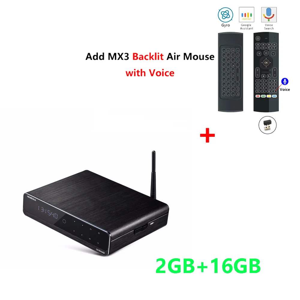 Q10 Pro add mx3l mic Himedia Q10 Pro Mali-720 GPU HiSilicon HI3798 процессор Android 7,1 телеприставка 2 ГБ DDR3 16 Гб eMMC 2,4/5 ГГц Bluetooth 4,0 Смарт ТВ приставка - Цвет: Q10 Pro add mx3l mic