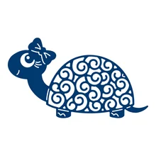 

Tortoise Metal Cutting Dies Cut Die 2021 New Arrival Mold Decoration Scrapbook Paper Craft Knife Mould Hot