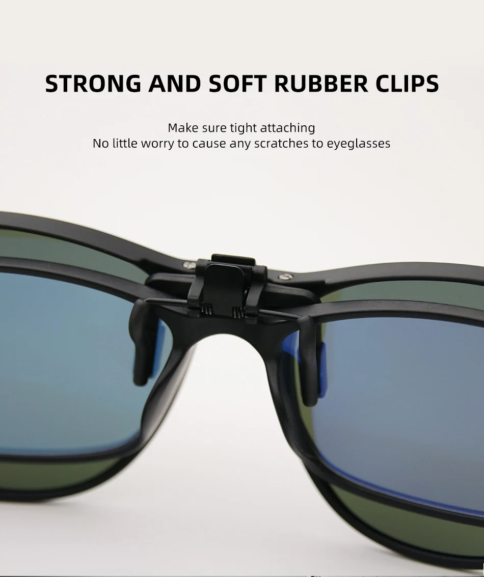 Bauhaus, высокое качество, складные поляризованные солнцезащитные очки на клипсах, близорукие, для вождения, анти-UVA, анти-уфв, для езды на велосипеде, солнцезащитные очки на клипсах